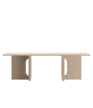 Audo Androgyne Lounge Table stone/marble  120cm