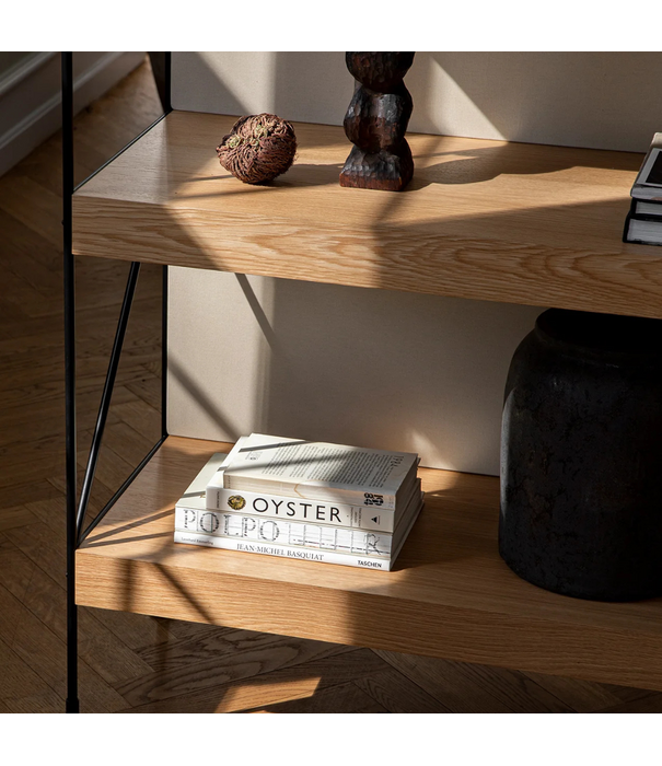 Audo Audo Zet Storage System oak - black frame