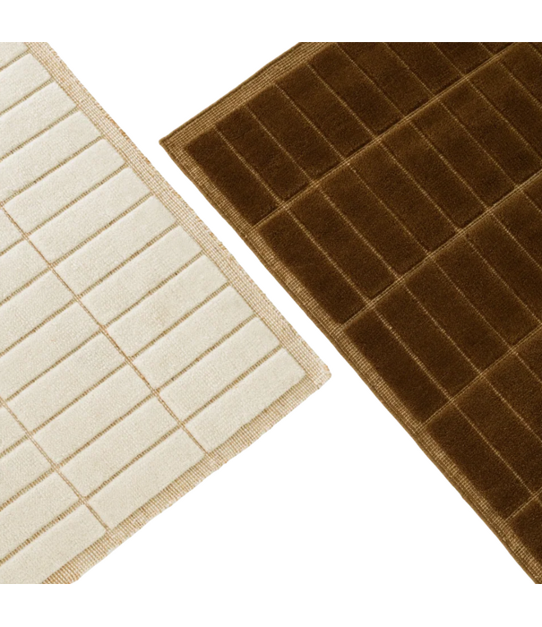 Audo Tile Rug ivory