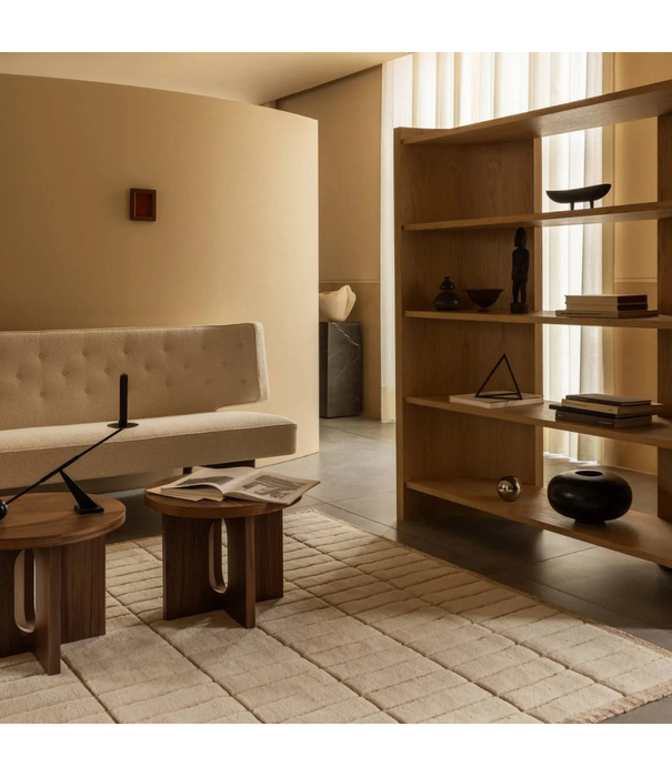 Audo Audo Copenhagen Tile Vloerkleed ivory