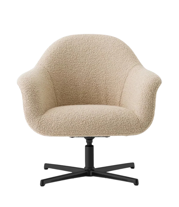 Audo Harbour Swivel Lounge Chair - Star Base