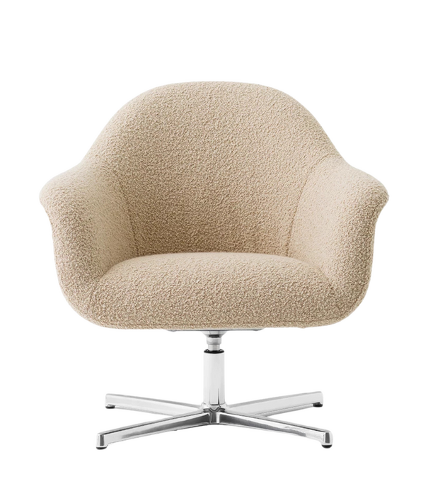 Audo Harbour Swivel Lounge Chair - Return Swivel Star Base