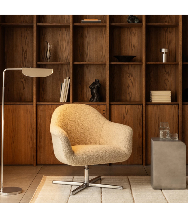 Audo Harbour Swivel Lounge Chair - Return Swivel Star Base