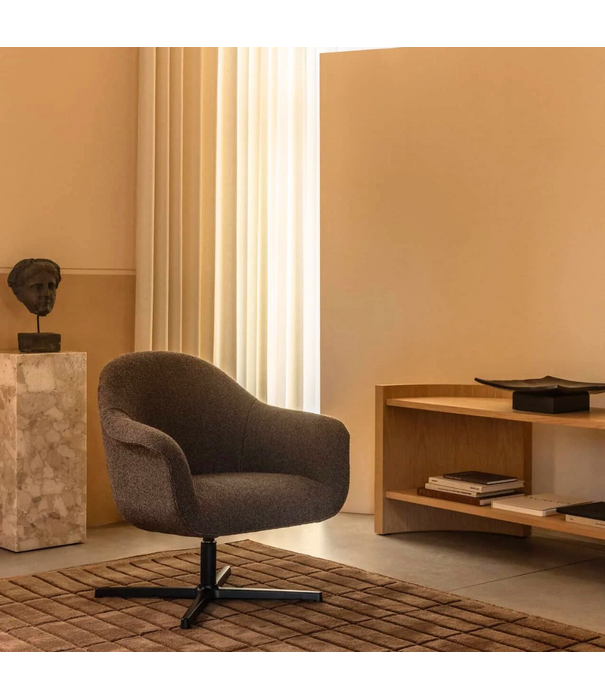 Audo Harbour Swivel Lounge Chair - Star Base