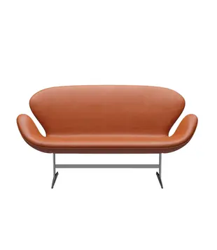 Fritz Hansen - Swan Sofa leather L 144