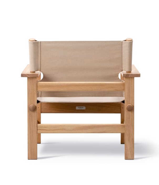 Fredericia  Fredericia Model 2131 The Canvas Outdoor Chair teak
