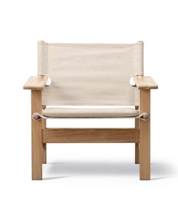 Fredericia  Fredericia Model 2131 The Canvas Outdoor Chair teak