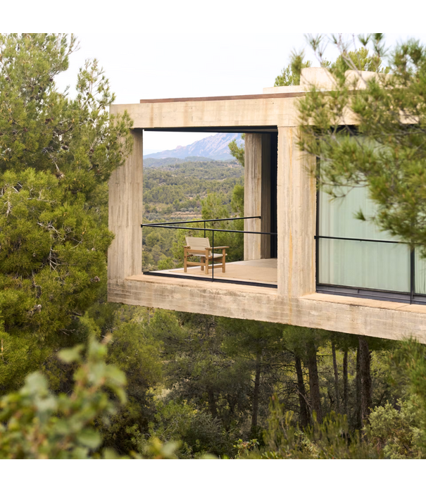 Fredericia  Fredericia Model 2131 The Canvas Outdoor Chair teak