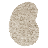 Layered Shaggy Residue Vloerkleed - Oatmeal