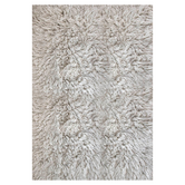 Shaggy Wol Vloerkleed - Mocha Melange