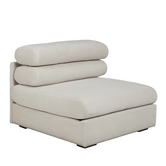 Gubi Elogio Sofa Module Middel, fustagno 01 creme