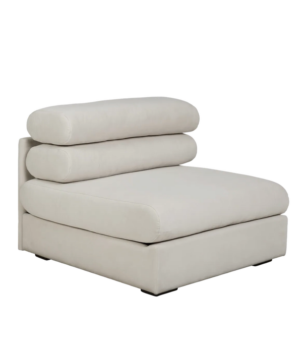 Gubi  Gubi Elegio Sofa Module Middle, fustagno 01 cream