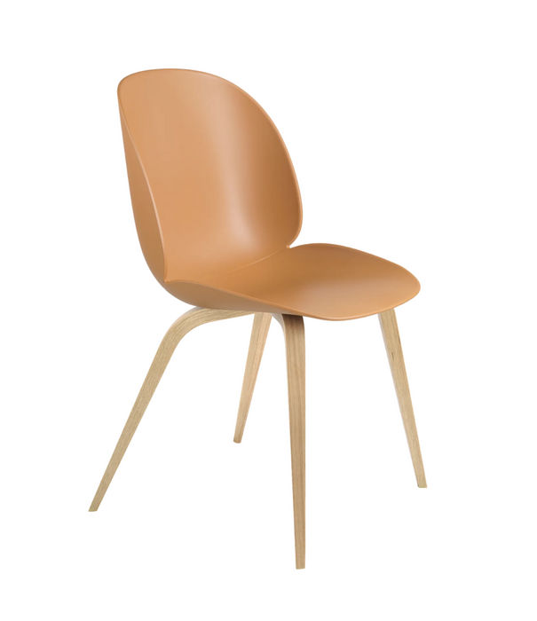 Gubi  Beetle Dining Chair, oak wood base