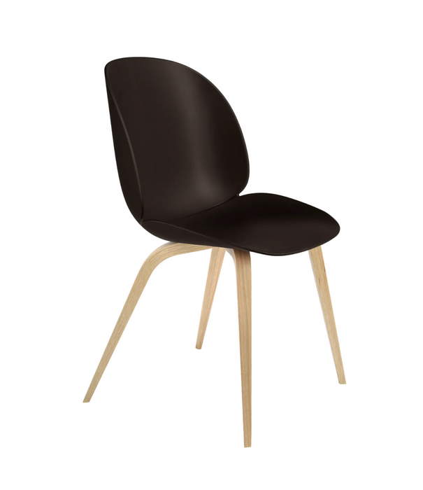 Gubi  Beetle Dining Chair, oak wood base