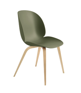 Beetle Dining Chair, oak wood base