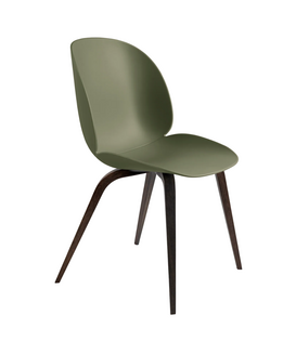 Beetle Dining Chair, base smoked oak