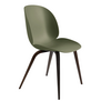 Gubi Beetle dining chair recycled plastic, base smoked oak