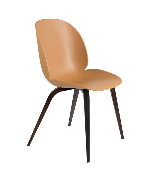 Gubi  Gubi Beetle dining chair recycled plastic, base smoked oak