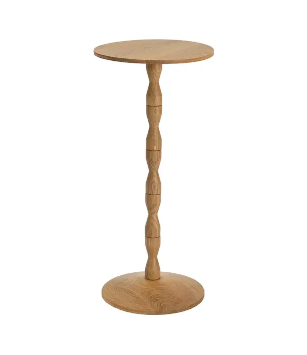 Design House Stockholm  Design House Stockholm Pedestal Side Table, height adjustable