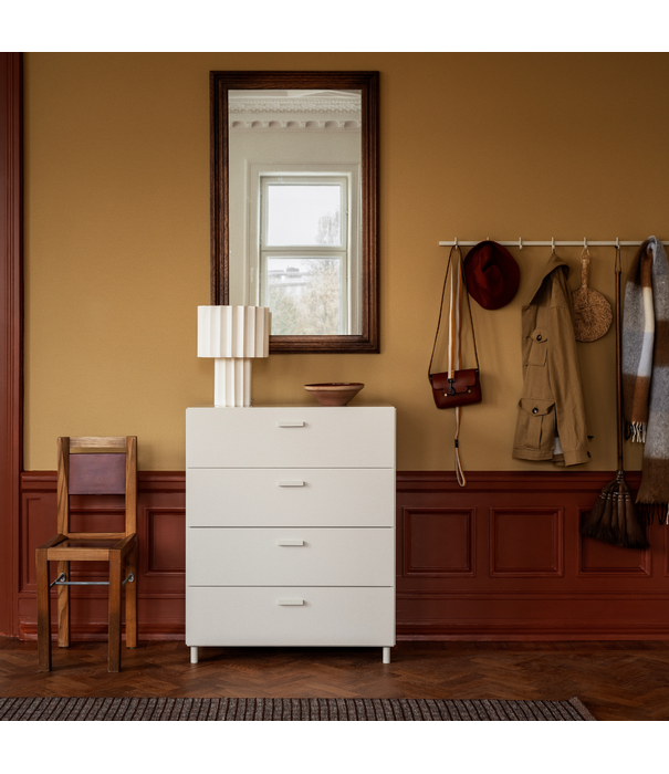 String  Furniture String Relief Wide Chest of drawers with plinth