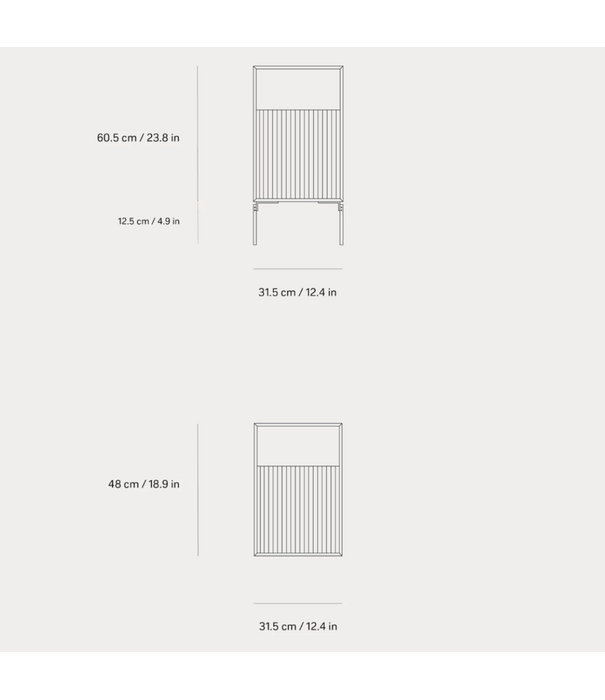 Vipp  Vipp 672 Bedside Table Wall