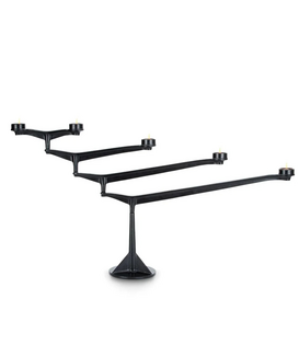 Tom Dixon Spin Candelabra black
