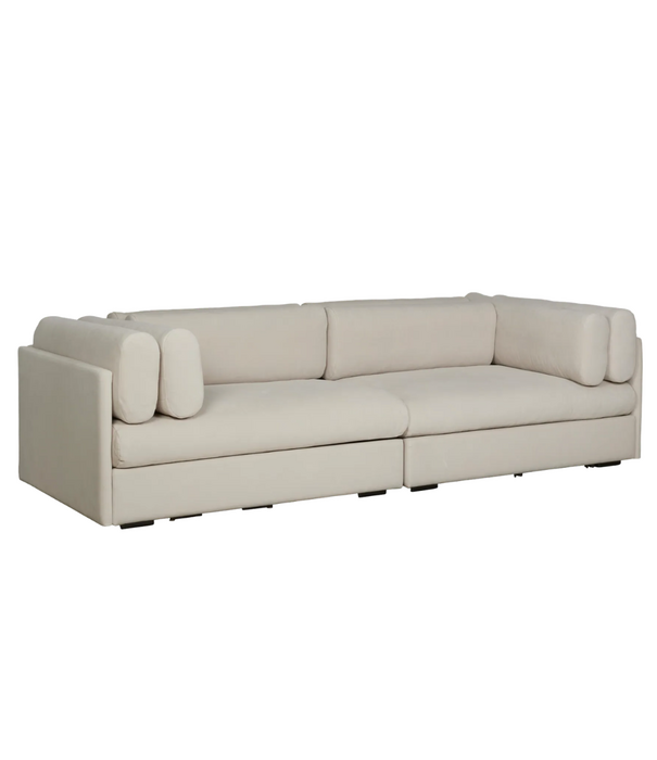 Gubi  Gubi Elegio 3-seater Sofa, fustagno 01 cream