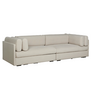 Gubi Elegio 3-seater Sofa, fustagno 01 cream