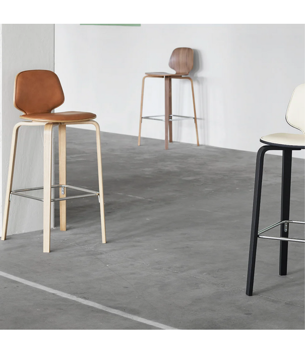 Normann Copenhagen  My Chair Counter Stool oak, steel footrest