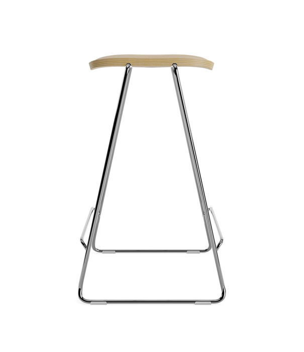 Normann Copenhagen  Just Counter Barkruk eiken, slede voet
