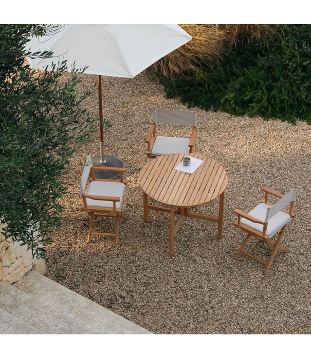 Fritz Hansen Fritz Hansen Director's Stoel teak - canvas