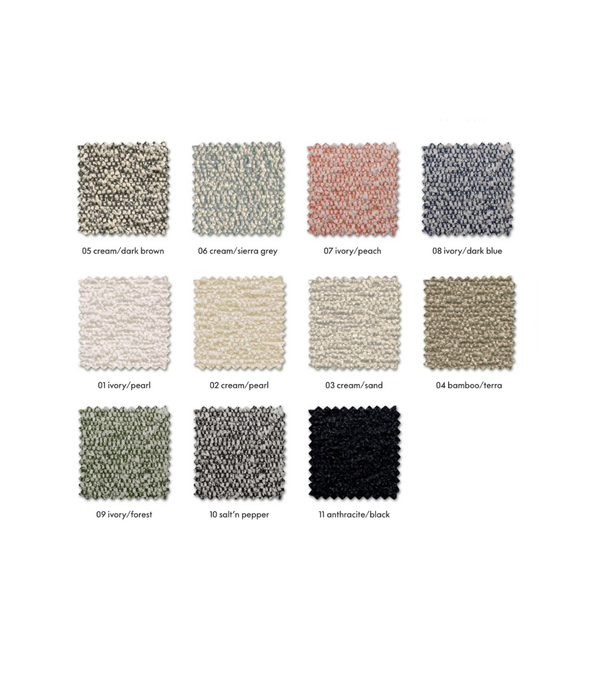 Vitra  Vitra Fauteuil Direction Eetkamerstoel Japanese red - Nubia ivory / peach