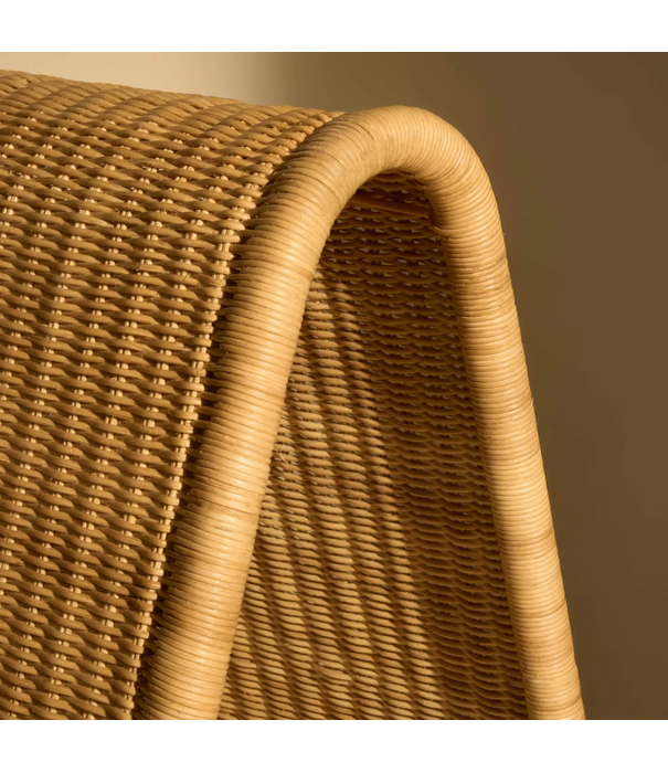 Gubi  Gubi + Bonacina P3 Indoor Lounge Chair rotan naturel