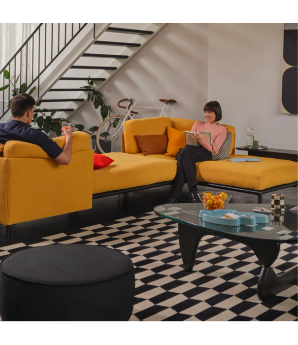 Vitra  Vitra Anagram Modulaire 3 zits Bank /  Mango Melange with Basic Dark Base