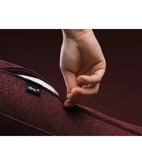 Vitra  Vitra Anagram Modulaire 3 zits Bank /  Mango Melange with Basic Dark Base