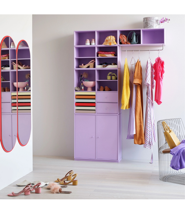 Montana Furniture  Coat Wandplank met kapstok