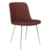 Rely HW9 Dining Chair Canvas 576, chrome legs