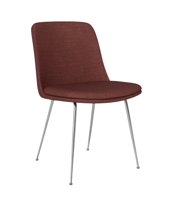 &Tradition Rely HW9 Dining Chair Canvas 576, chrome legs