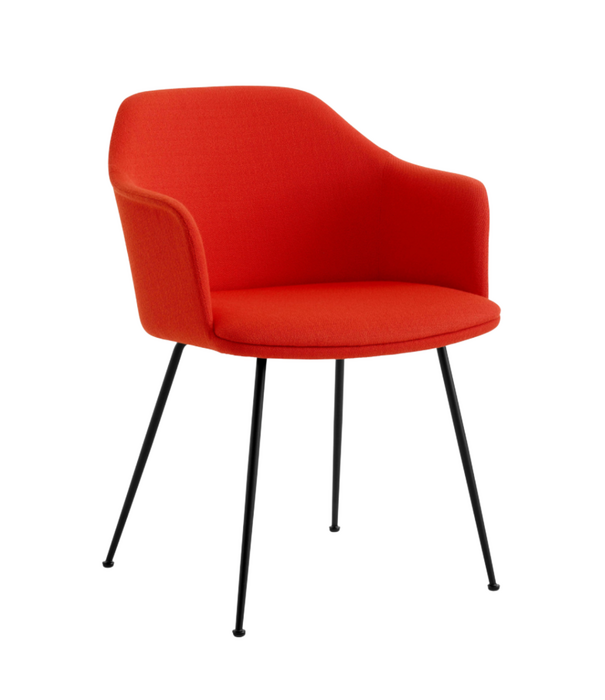 &Tradition Rely HW36 Dining Chair Vidar 542, black legs