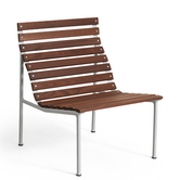Hay Traverse lounge chair oiled ash, aluminium frame