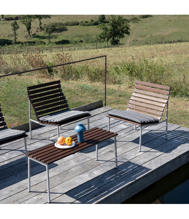 Hay  Hay Traverse lounge chair oiled ash, aluminium frame