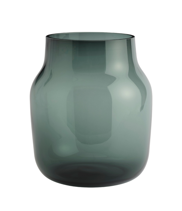 Muuto  Silent Vase dark green