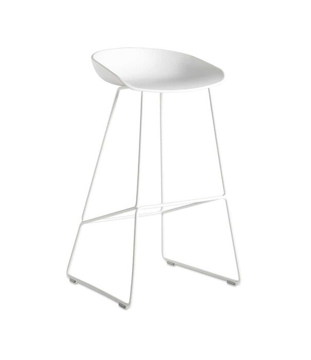 Hay  Hay AAS 38 High Bar Stool white base - Sale