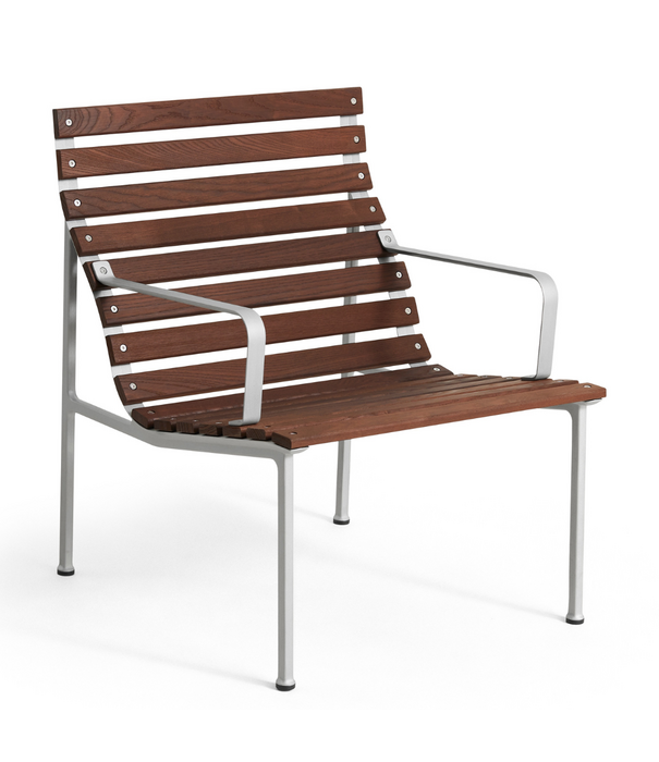 Hay  Hay Traverse lounge armstoel geolied essen, aluminium frame