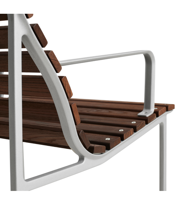Hay  Hay Traverse lounge armchair oiled ash, aluminium frame