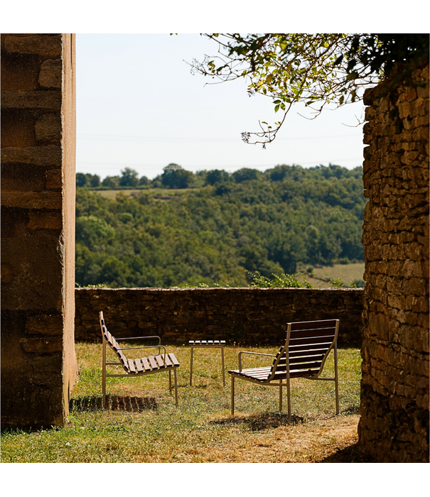 Hay  Hay Traverse Stool oiled ash, aluminium frame