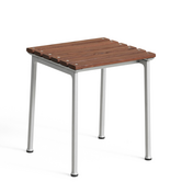 Hay Traverse Stool geolied essen, aluminium frame