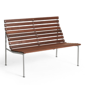 Hay Traverse Lounge Bank geolied essen, aluminium frame