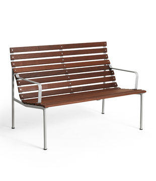 Hay Traverse Lounge Bench with armrests