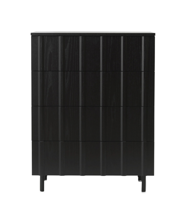 Normann Copenhagen  Rib Dresser with 4 drawers, oak